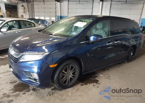 2018 Honda Odyssey Elite from USA, damaged, VIN 5FNRL6H91JB000239